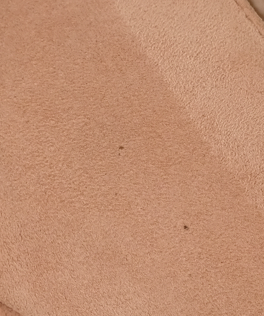 Gianvito Rossi Nude Suede 70 Pointed Toe Heels