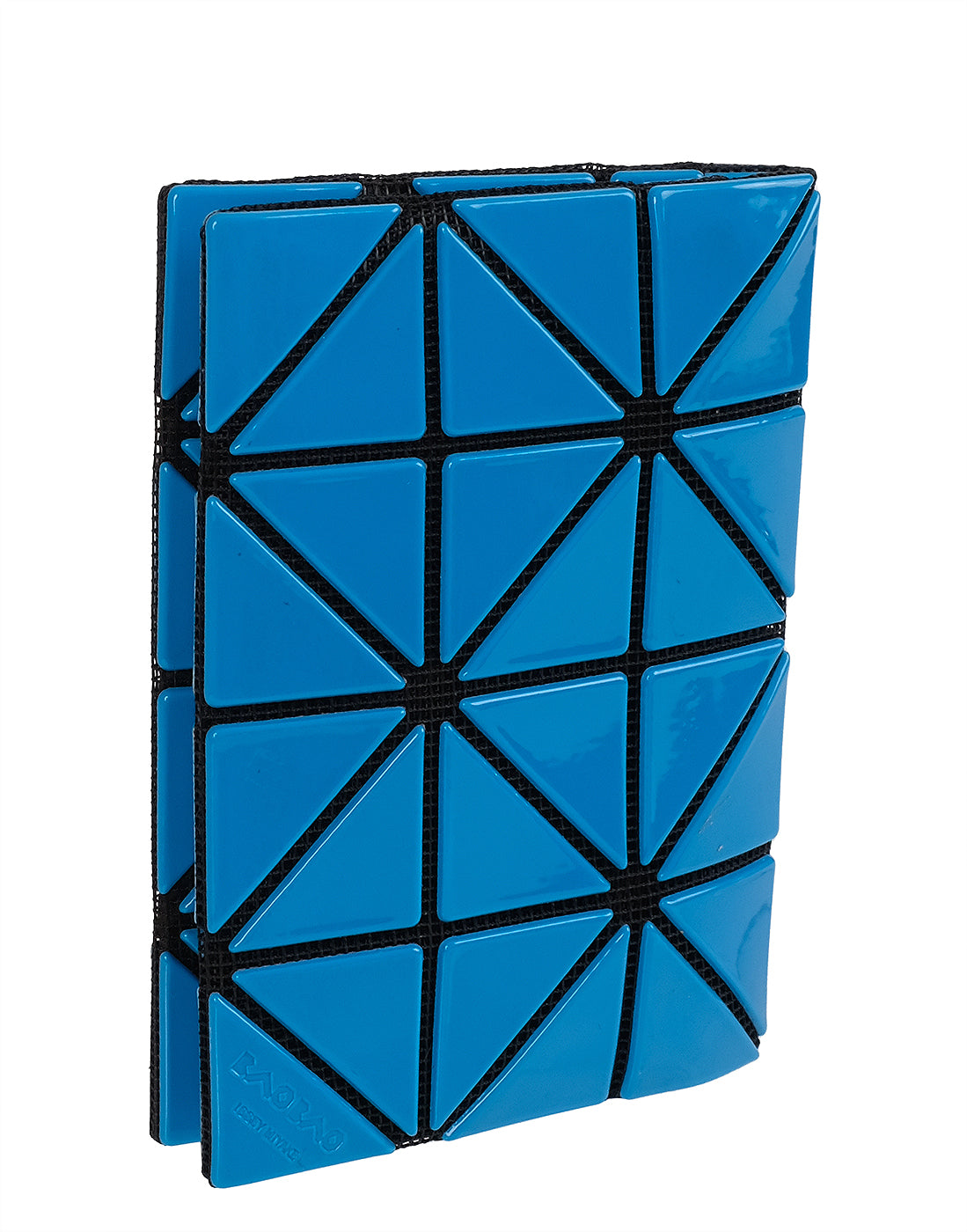 Bao Bao Issey Miyake Blue Geometric Card Holder