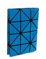 Bao Bao Issey Miyake Blue Geometric Card Holder