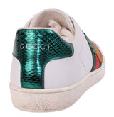 Gucci White Ace Pineapple & Ladybug Sneakers