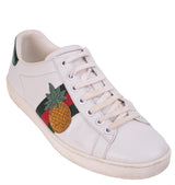 Gucci White Ace Pineapple & Ladybug Sneakers