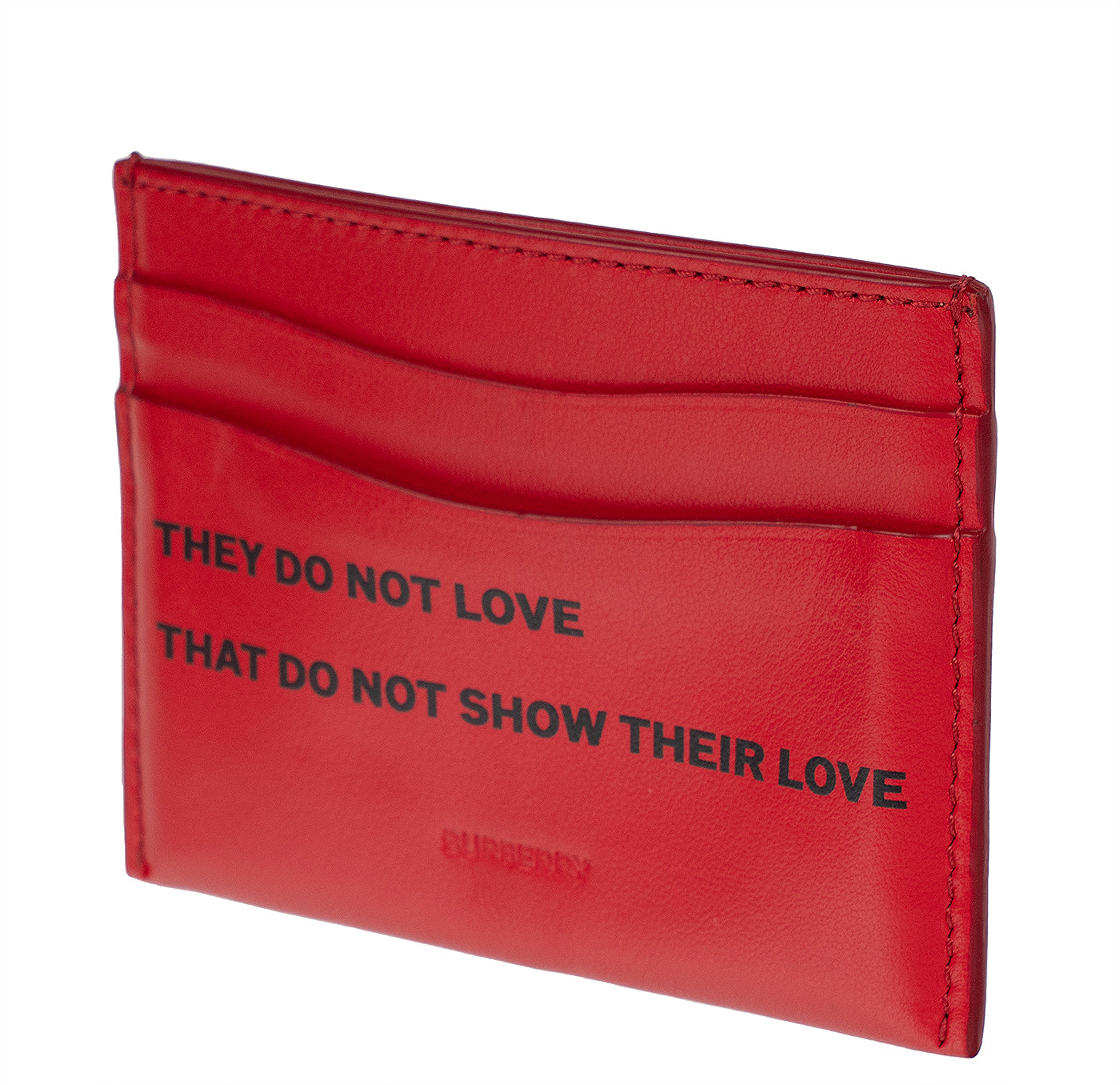 Burberry Red Card Holder