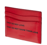 Burberry Red Card Holder