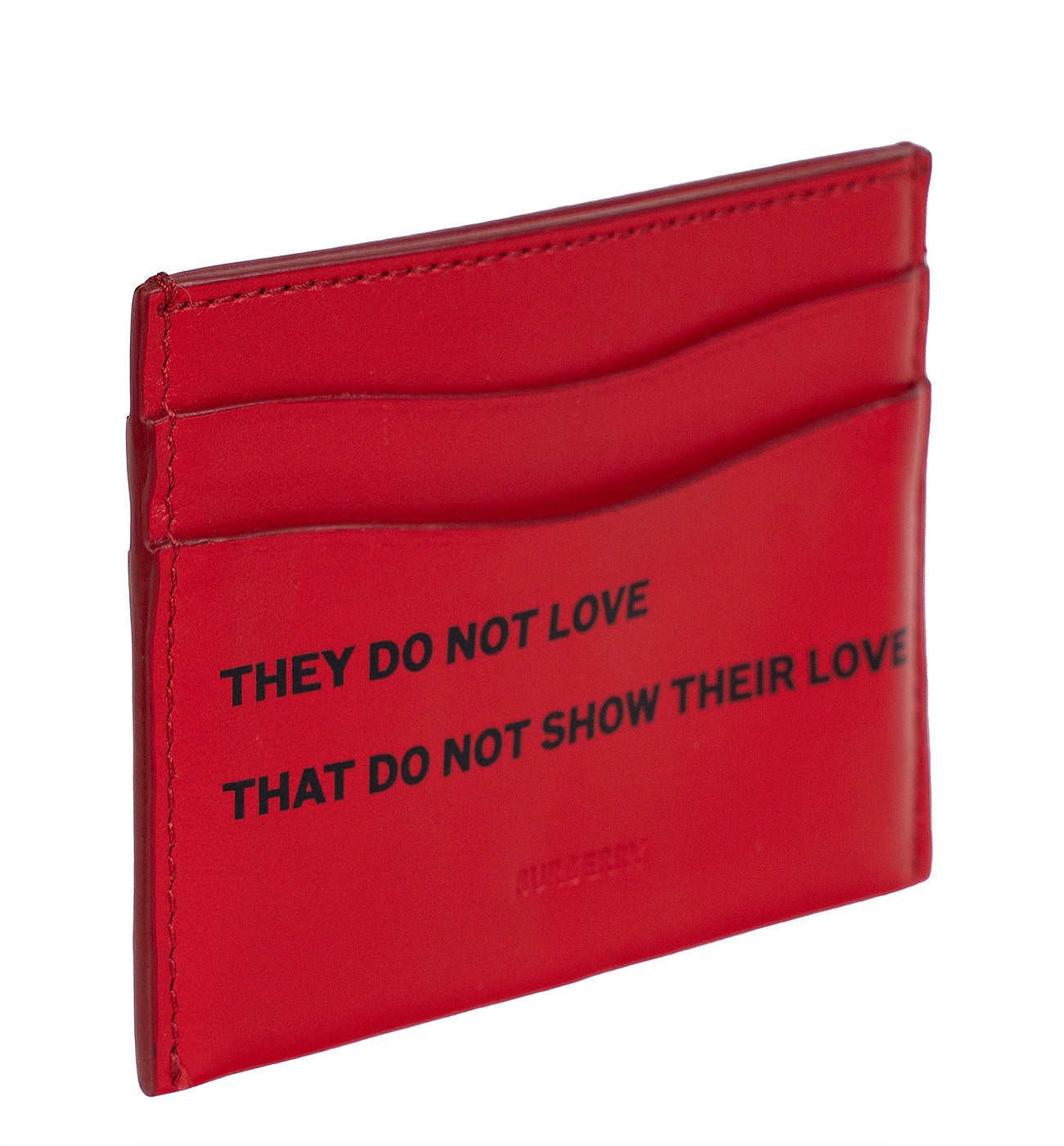 Burberry Red Card Holder