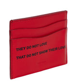 Burberry Red Card Holder