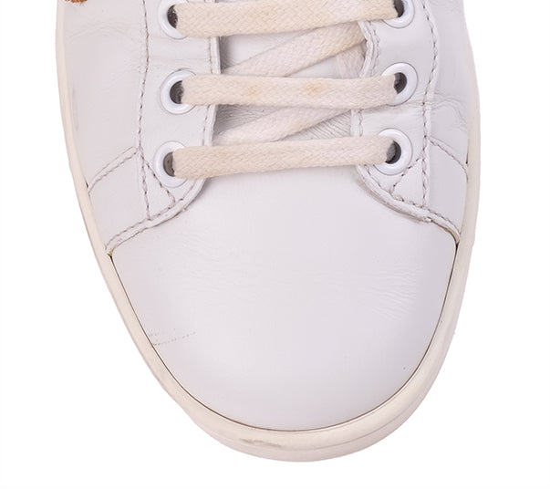 Gucci White Ace Pineapple & Ladybug Sneakers
