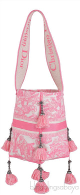 Pink Dior D-Bucket Bag