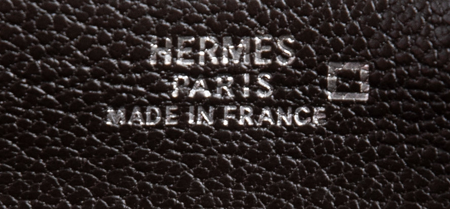 Hermes Bearn Wallet Havane Shiny Crocodile PHW