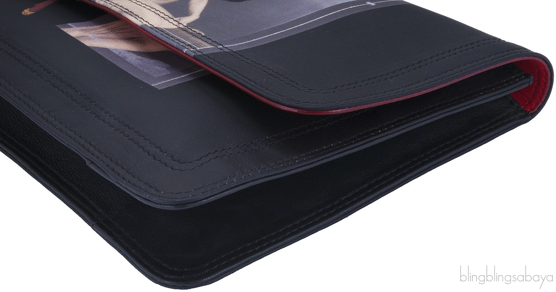 Bambi Antigona Black Clutch