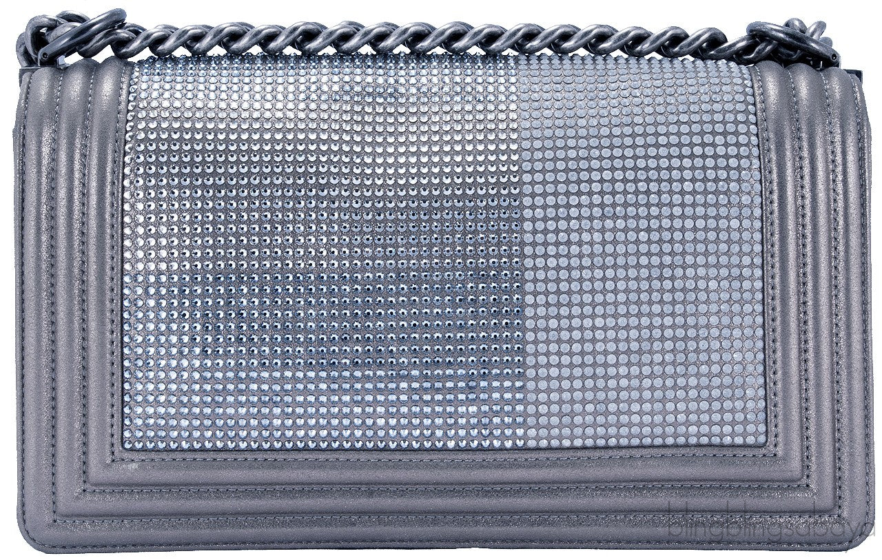 Le Boy Metallized CC Flap Bag