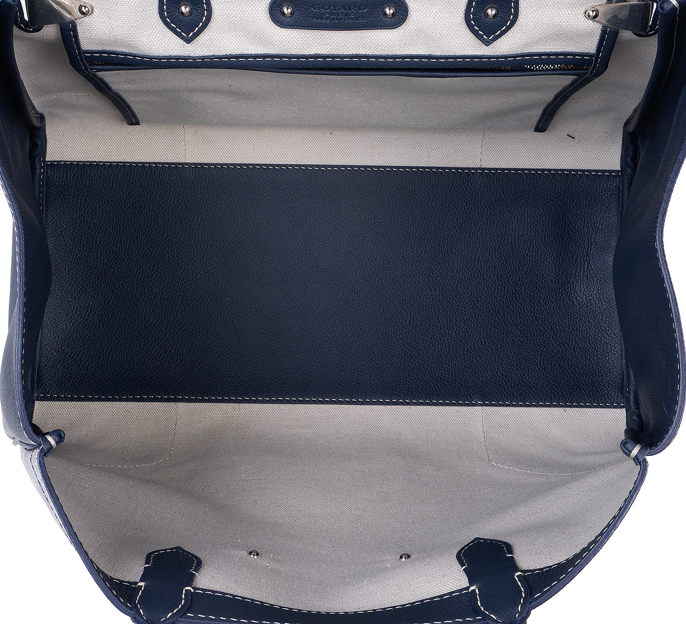 Goyard Blue Saigon Tote Bag