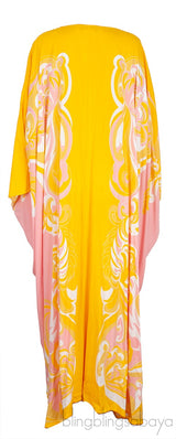 Printed Viscose Kaftan