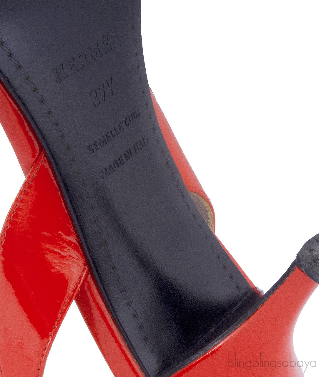 Night 70 Red Orange Slingback