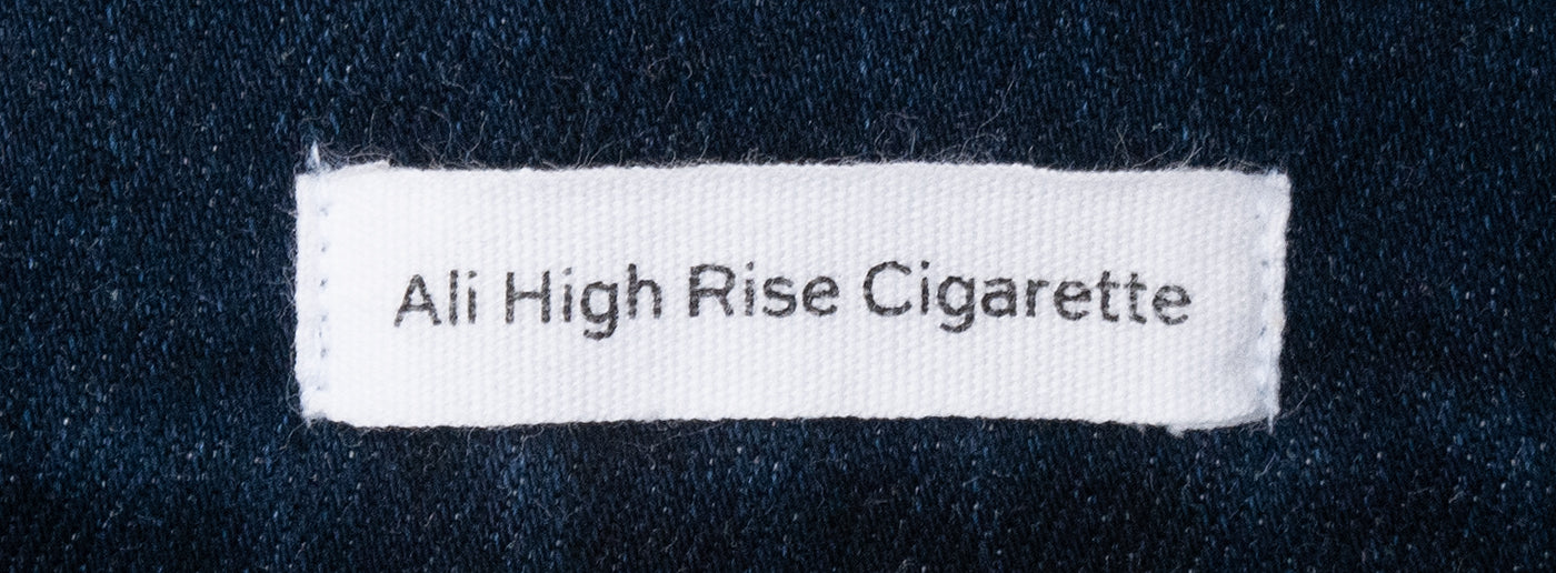 Ali High Rise Cigarette Jeans