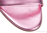 O Marylin Pink Metallic Slingback Sandal
