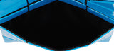 Bao Bao Issey Miyake Blue Geometric Card Holder