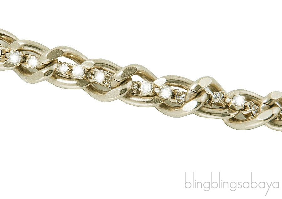 CC Dangling Multi Strand Necklace