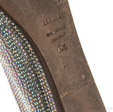 Silver Crystal Ballet Flat