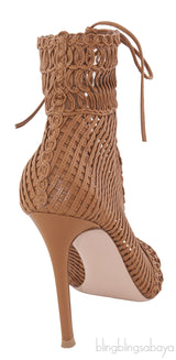 Marni Woven Leather Bootie