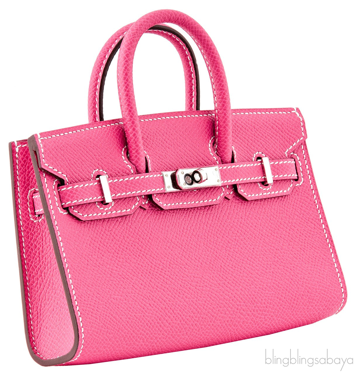 Mini Birkin Rose Tyrien