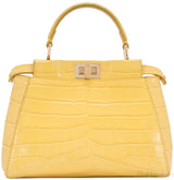 Mini Yellow Crocodile Peekaboo