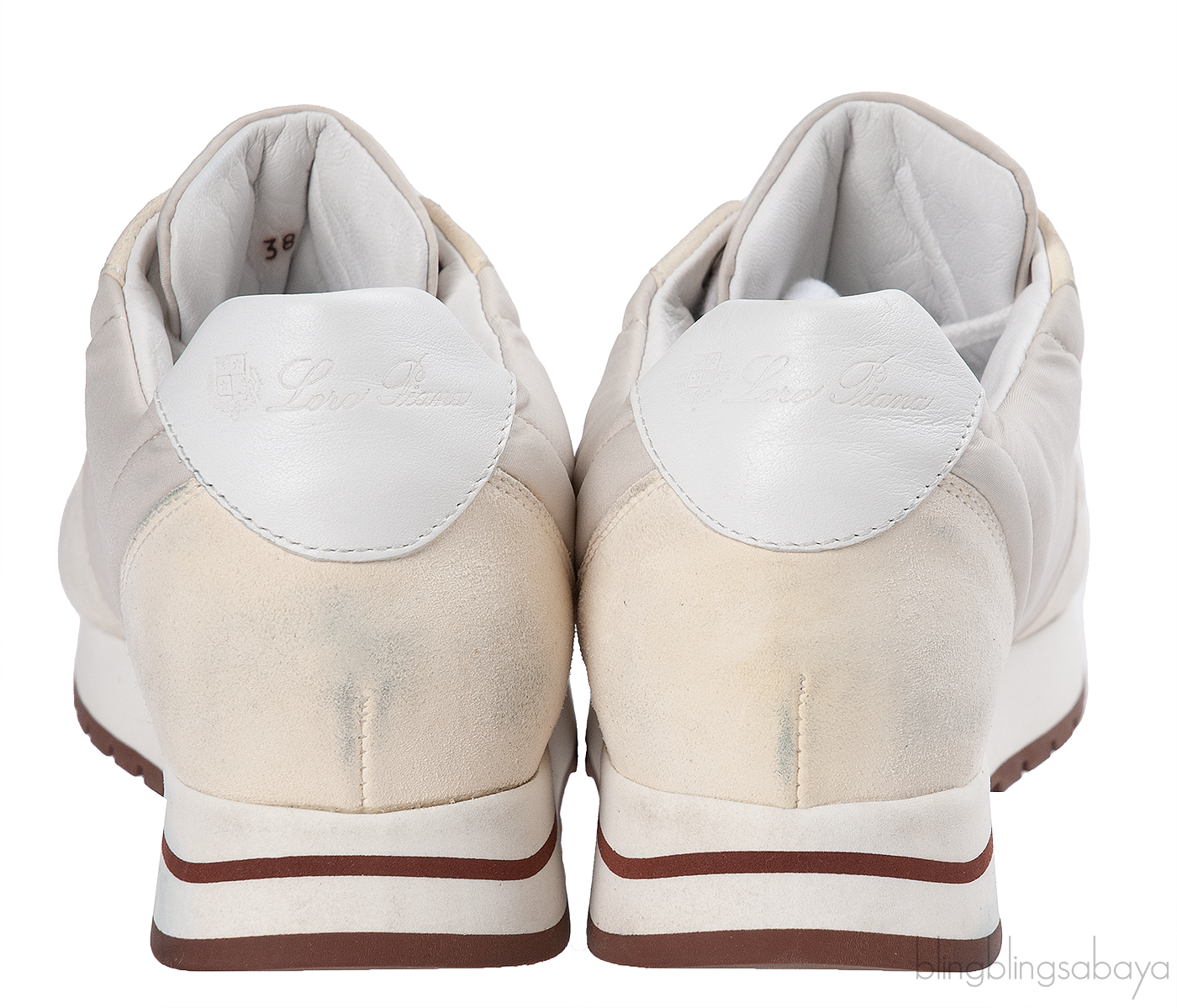 Loro Piana My Wind Microfibre Light Yellow Sneakers