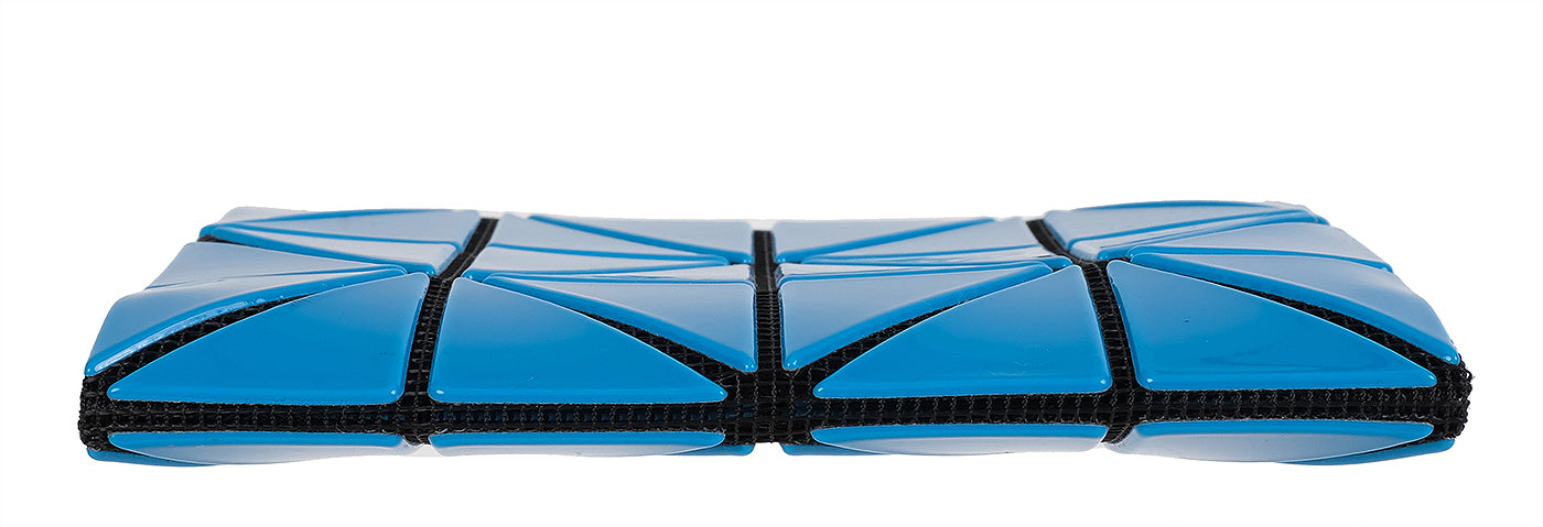 Bao Bao Issey Miyake Blue Geometric Card Holder