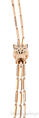 Panther Yellow Gold Diamond Nec.