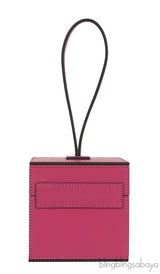 Mini Vanity Case Fuchsia Clutch Bag