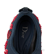 Navy  Blue Dior Fushion Sneakers