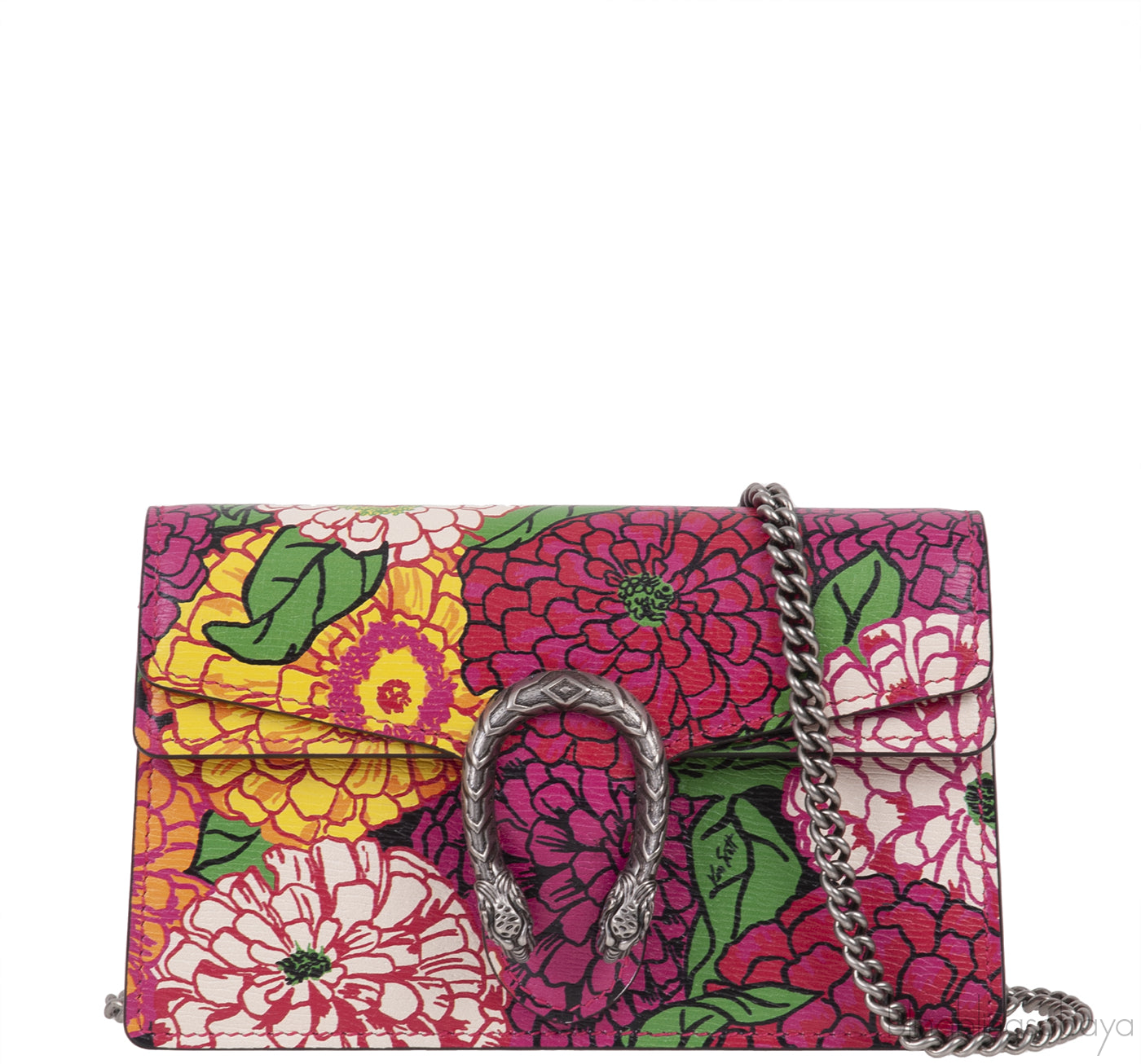 X KEN SCOTT Pomponica Print Dionysus Shoulder Mini Bag