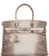 Birkin 30 Himalayan Crocodile PHW
