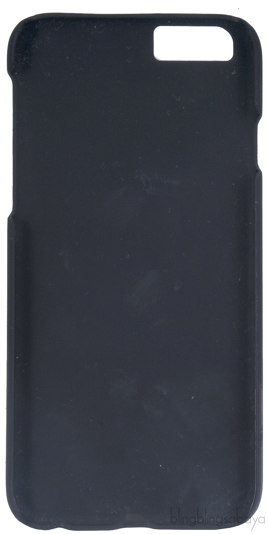 Black Textured Leather iPhone Case