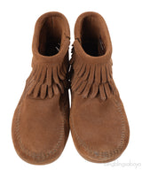 Minnetonka Double Fringe Moccasin Boots
