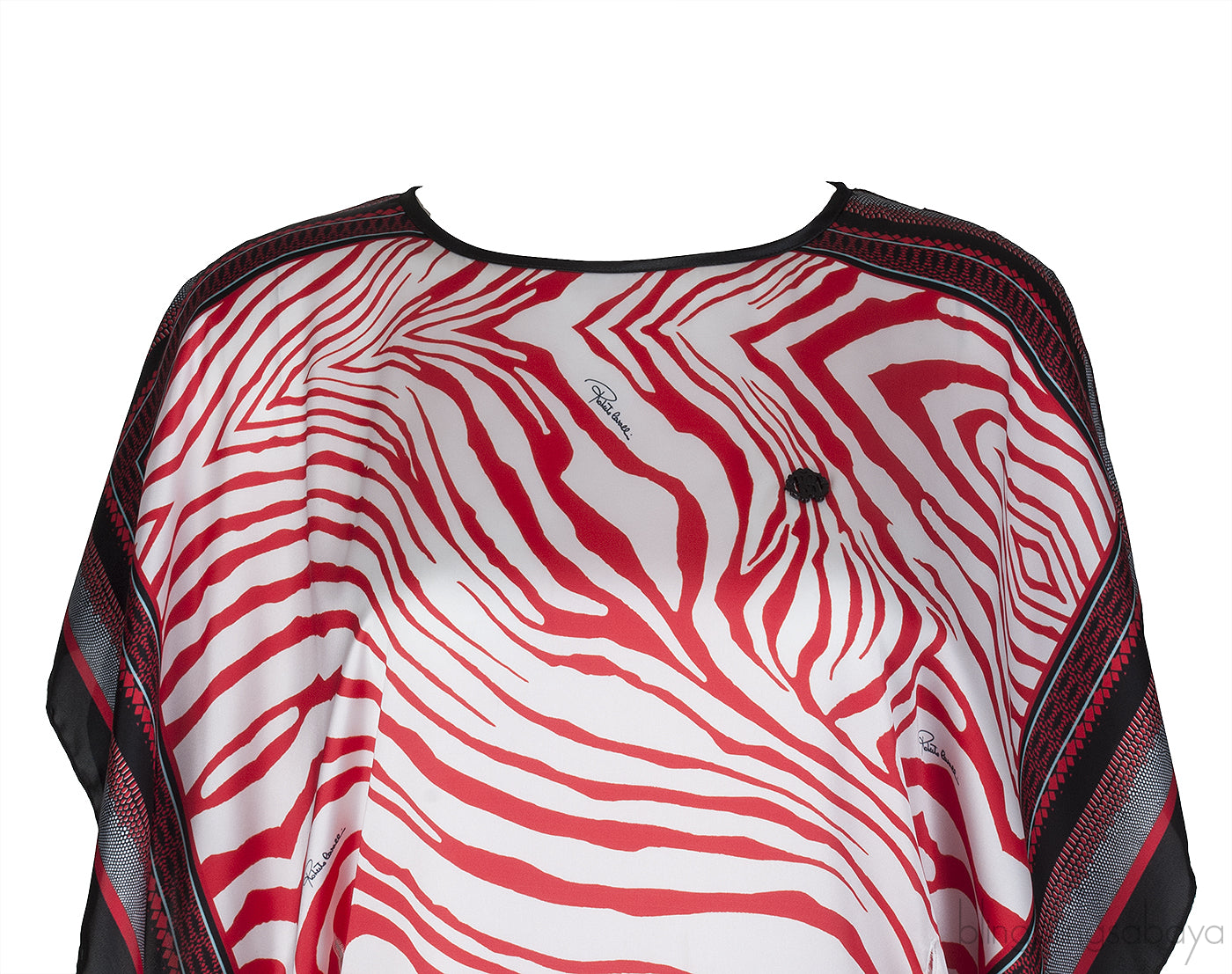 Animal Print Scarf Top