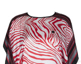 Animal Print Scarf Top