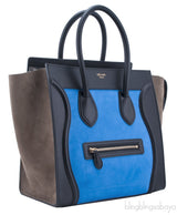 Mini Luggage Tricolor Blue
