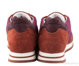 Cashmere & Suede Bi-color Sneakers