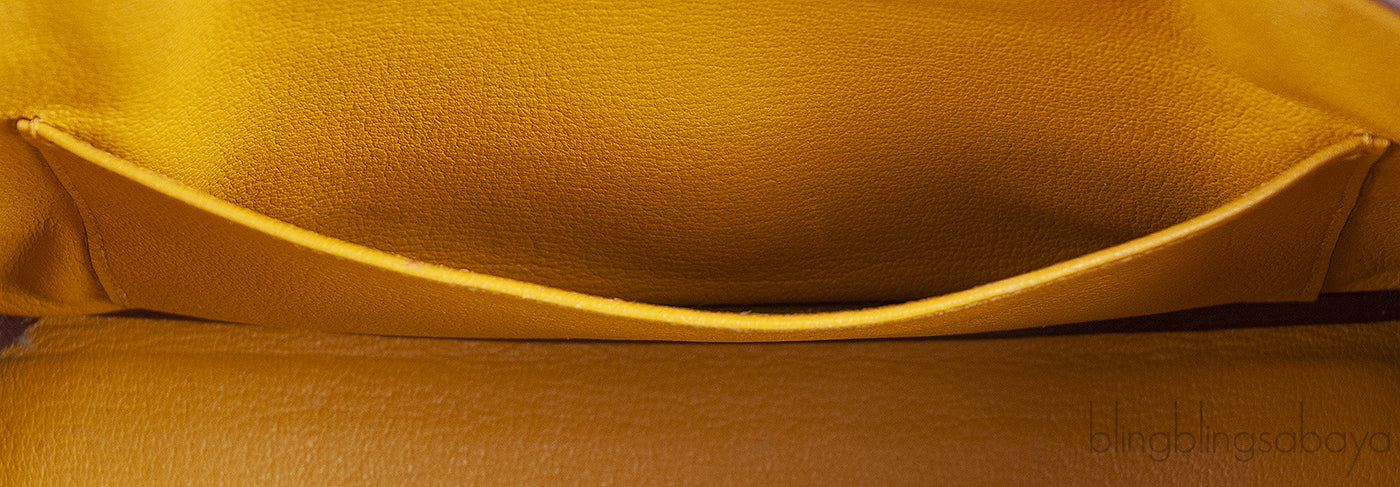 Birkin 25 Jaune Ambre Togo PHW