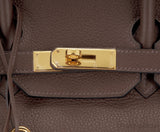 Birkin 35 Choco Brown Togo GHW