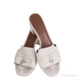 Loro Piana Powder Pearl Summer Charm Sandals