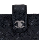 Black Quilted Phone Holder