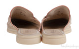 Loro Piana Babouche Charms Walk Loafers Beige Pink Mules