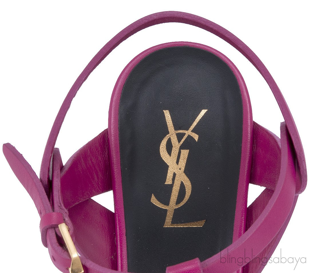 Fuschia Matte Tribute Sandals
