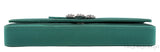 Gothisi Emerald Green Satin Clutch