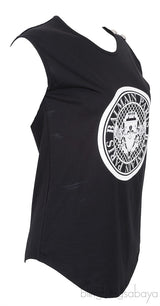 Black Printed Sleeveless Top
