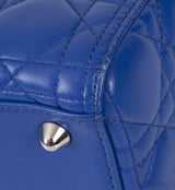 Lady Dior Large Iris Quilted Bag