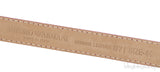 Crocodile Print Pink Leather Belt