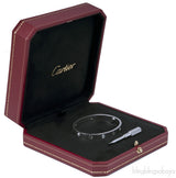 White Gold LOVE Diamond Bracelet
