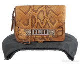 Proenza Schouler PS11 Python Amber Clutch Bag